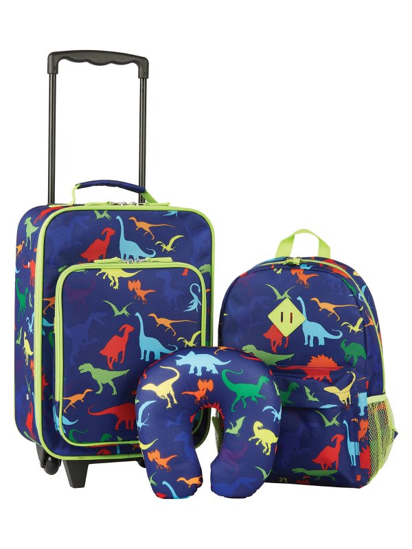 Protege 儿童颈枕+书包+行李箱套装，多色选