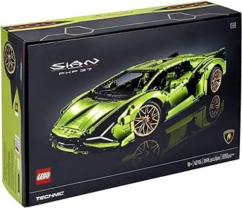 Amazon.com: LEGO Technic Lamborghini Sián FKP 37 42115 Building Set for Adults (3,696 Pieces) : Toys & Games