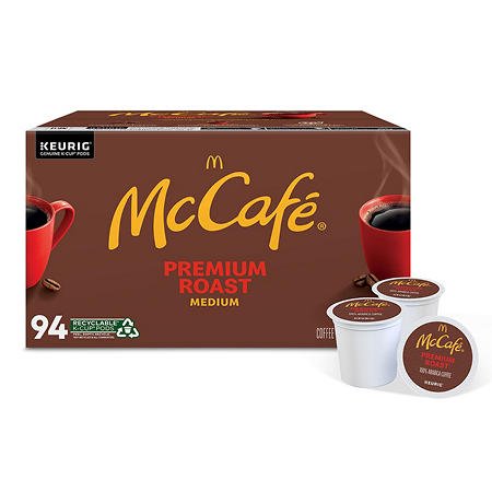 McCafe Premium Roast K-Cup Coffee Pods (94 ct.)