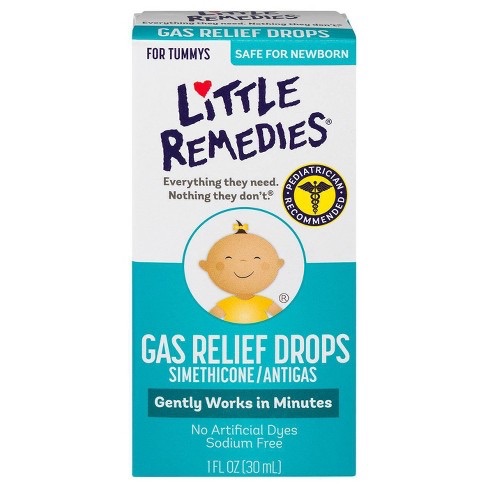 Little Remedies Gas Relief Drops – Natural Berry Flavor – 1 Fl Oz 
Little Remedies的新生儿婴幼儿肠绞痛滴剂