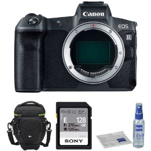 Canon EOS R Mirrorless Digital Camera Body with Accessories Kit
