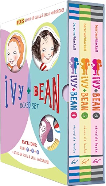 儿童书Ivy and Bean's Treasure Box: (Beginning Chapter Books, Funny Books for Kids, Kids Book Series)