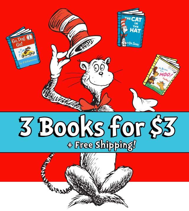 自选3本 Dr. Seuss & His Friends书➕背包➕免邮