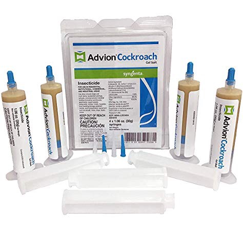 强力杀虫药Amazon.com : Syngenta Advion Cockroach Gel Bait 4 X 30 Gram Tubes Roach Control : Garden & Outdoor