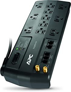 Surge Protector with Phone, Network Ethernet and Coaxial Protection P11VNT3