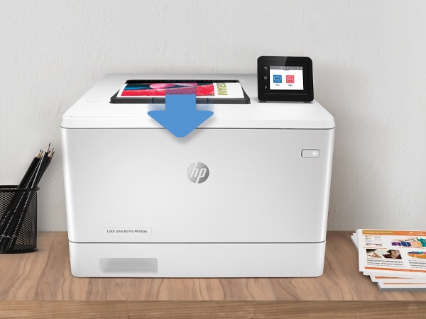 Amazon.com: HP Color LaserJet Pro M454dw Wireless Laser 打印机Double-Sided & Mobile Printing, Security Features, Works with Alexa (W1Y45A): Electronics