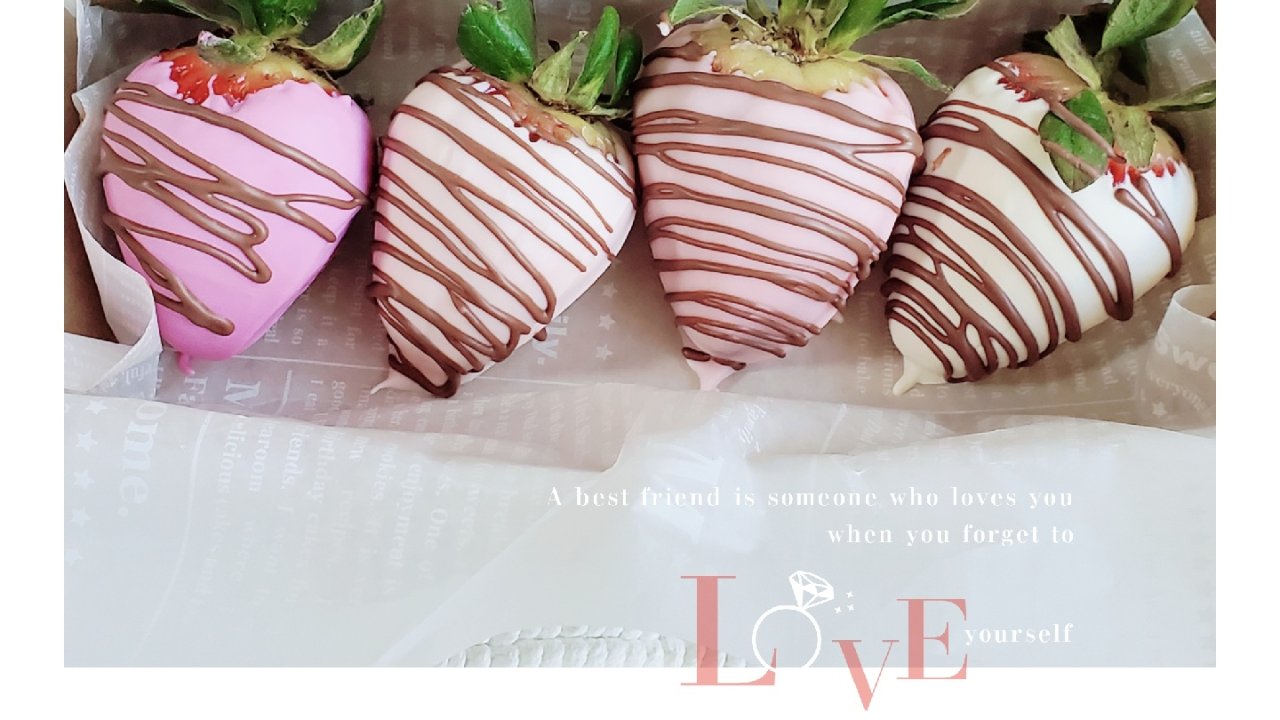情人节给对方做出心意 🙌 厨房小白也可以轻松驾驭的高颜值巧克力裹草莓🍓🍓