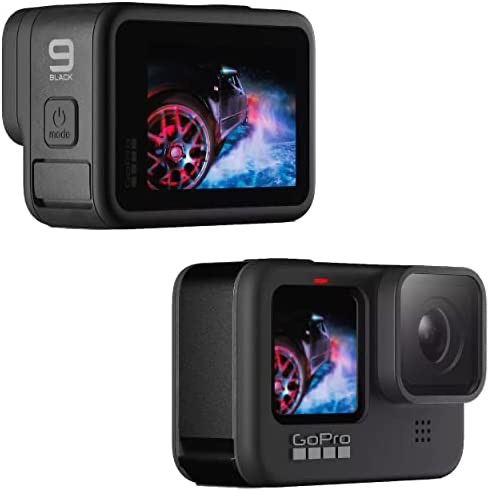 Amazon.com : GoPro HERO9 Black - E-Commerce Packaging - Waterproof Action Camera with Front LCD and Touch Rear Screens, 5K Ultra HD Video, 20MP Photos, 1080p Live Streaming, Webcam