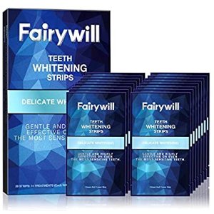 $7.47 Fairywill针对敏感性牙齿美白牙贴 28片装