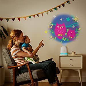 Amazon.com: Munchkin Sound Asleep Nursery Projector and Sound Machine with LED Nightlight