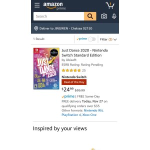 $24.99 舞力全开Amazon.com: Video Games
