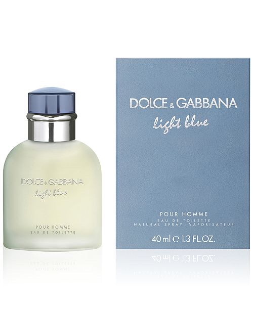 Dolce & Gabbana DOLCE&GABBANA Men's Light Blue Pour Homme Eau de Toilette Spray, 1.3 oz.男香打折