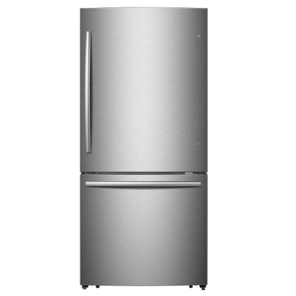 Mora 17.2 cu. ft. Counter Depth Bottom Freezer Refrigerator with LED Interior Lighting