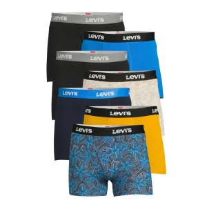 Levi’s, Adult Mens, 6 Pack Cotton Stretch Boxer Brief, Size S-XL
