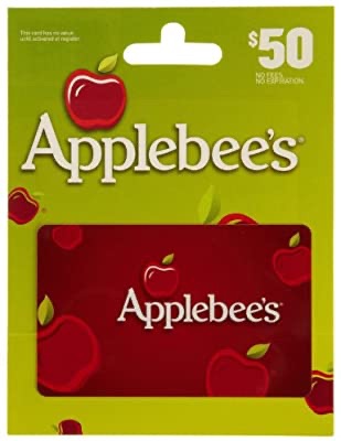 Amazon.com: Applebee's 礼卡价值$50 只需$40购买