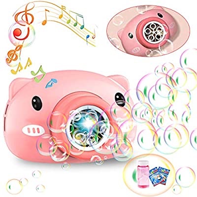 Amazon.com: Bubble Machine Toys for Kids Toddlers Boys Girls, Automatic Bubble Blower with Music LED Flashing Light,Portable Bubble Maker Toy Gift for Children Birthday