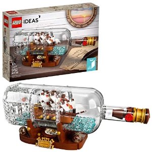近期好价 $69.99补货：LEGO Ideas 系列 超美瓶中船