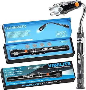 VIBELITE Extendable Magnetic Flashlight