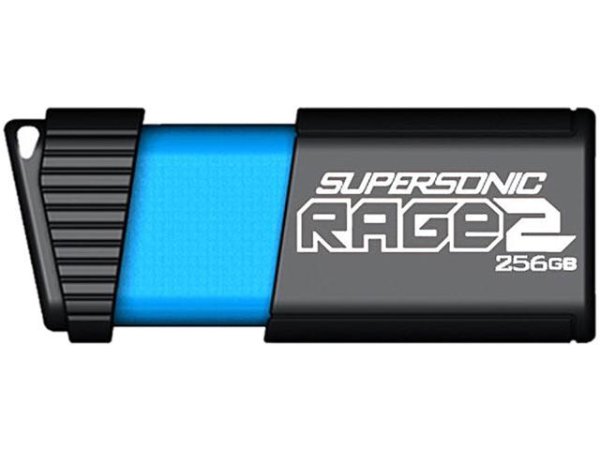 Memory 256GB Supersonic Rage 2 USB 3.1 Flash Drive 400MB/s