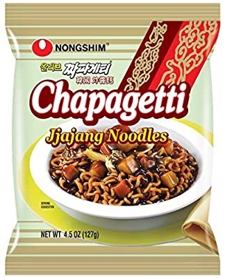 Nongshim Chapagetti Noodle 4.5oz Pack of 16
