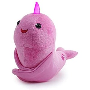$8.97 WowWee 爱的抱抱可互动毛绒独角鲸