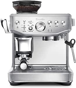 Amazon.com: Breville Barista Express® Impress Espresso Machine, 2 Liters, Brushed Stainless Steel, BES876BSS: 
