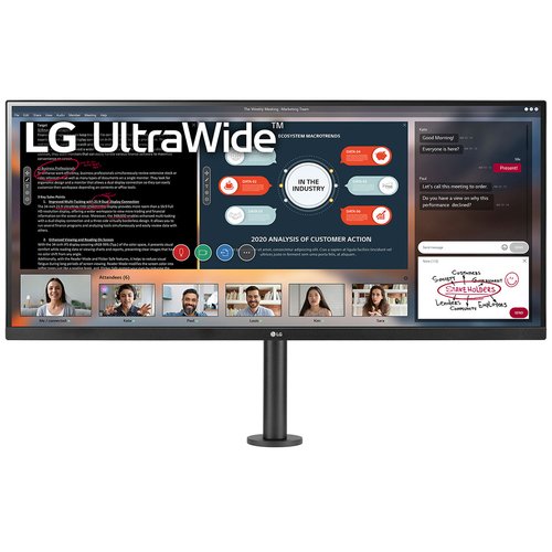 34WP580-B 34" UltraWide FHD HDR Monitor with Ergo Stand