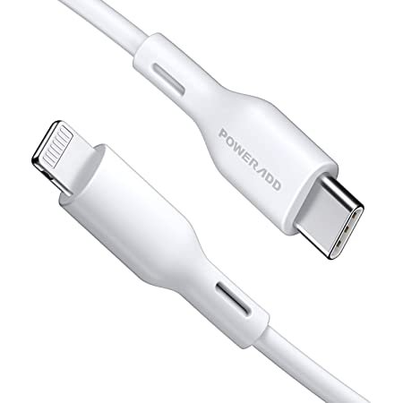 POWERADD USB-C to Lightning Cable 3.3ft MFi Certified