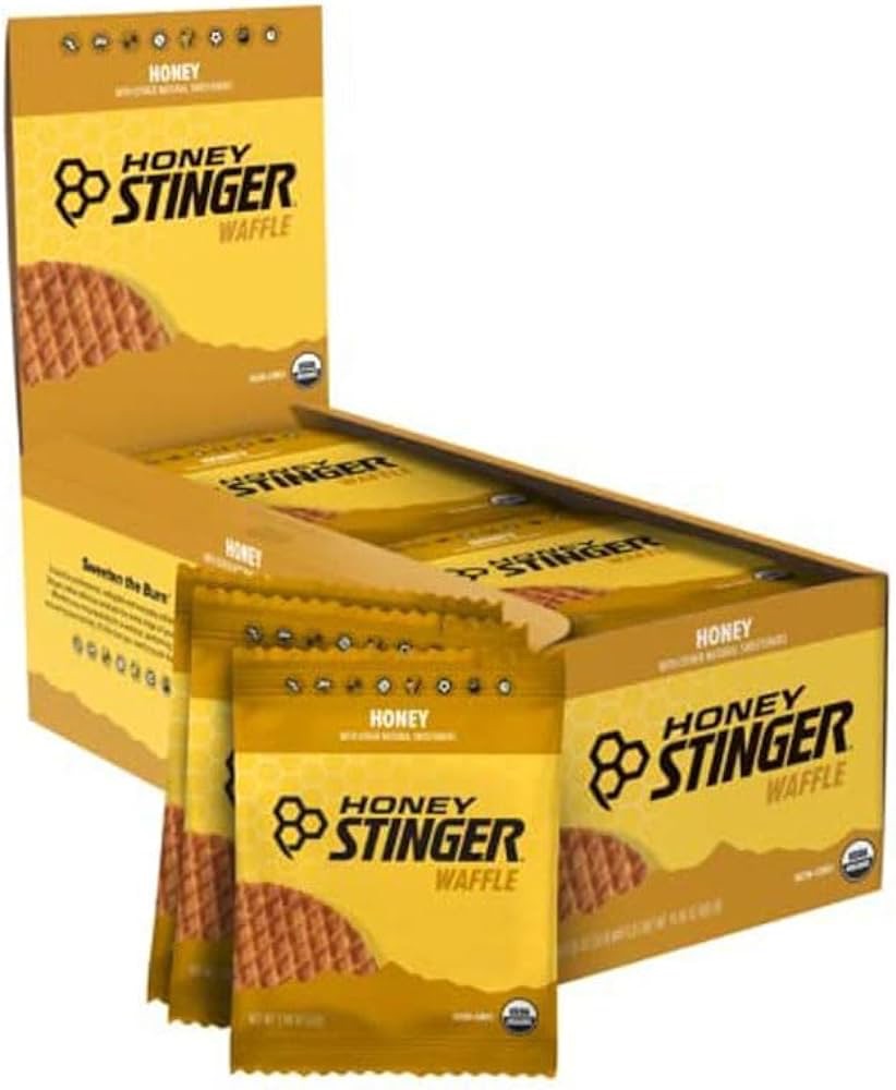 Amazon.com: Honey Stinger Organic Honey Waffle | Energy Stroopwafel for Exercise, Endurance and Performance | Sports Nutrition for Home & Gym, Pre & During Workout | Box of 16 Waffles, 16.96 Ounce (Pa