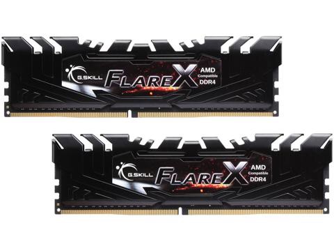 G.SKILL Flare X Series 16GB (2 x 8GB) 288-Pin DDR4 SDRAM DDR4 3200 (PC4 25600) AMD X370 / B350 Memory (Desktop Memory) Model F4-3200C14D-16GFX