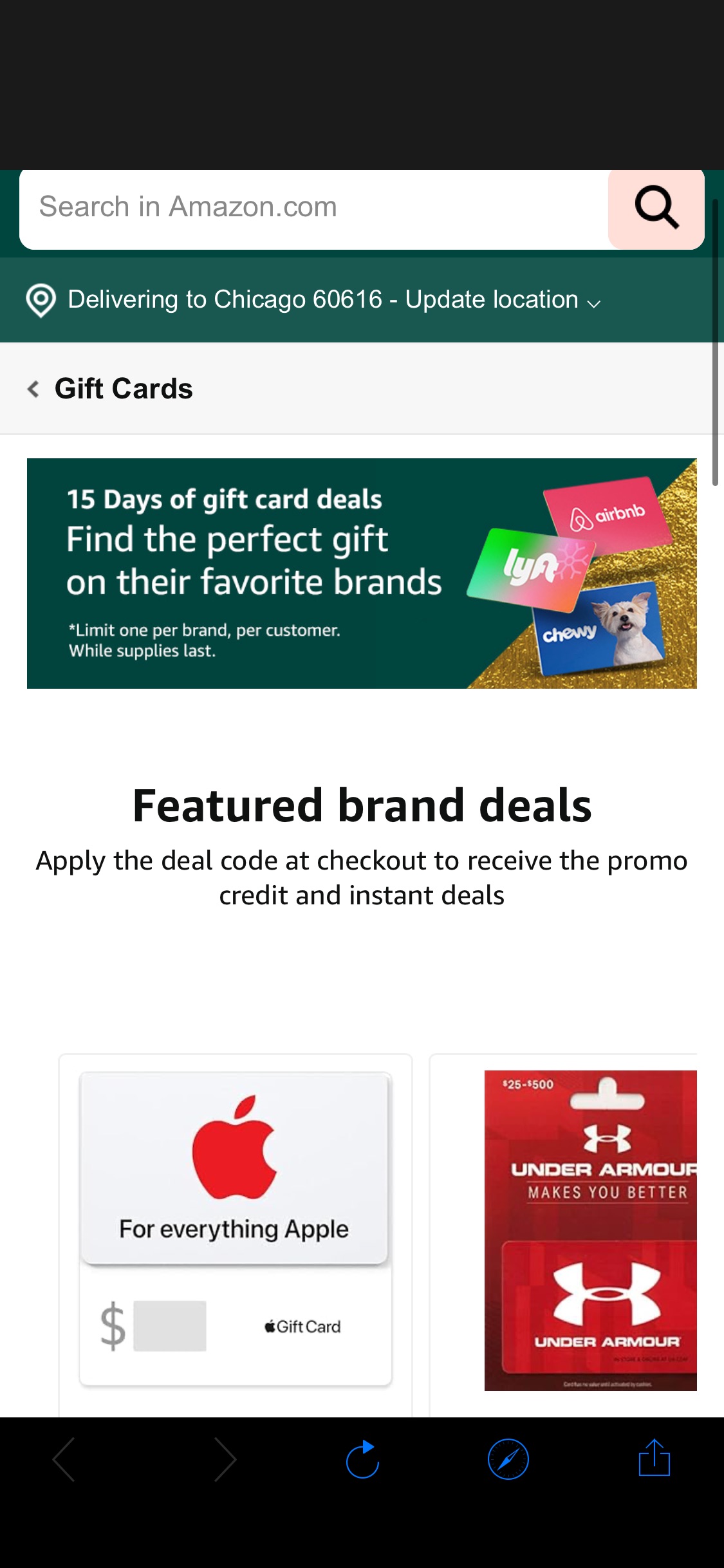 Amazon.com: Gift Cards