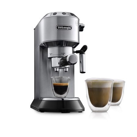 Dedica EC680 15 Bar Stainless Steel Slim Espresso and Cappuccino Machine