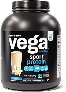 Vega Premium Sport 蛋白粉 香草味, 4lb 1.8 oz