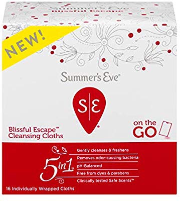Amazon.com : Summer's Eve 女性湿巾16count