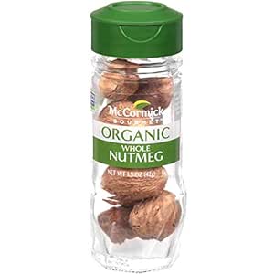 Amazon.com : McCormick Gourmet Organic Whole Nutmeg, 1.5 oz : Nutmeg Spices And Herbs : Everything Else