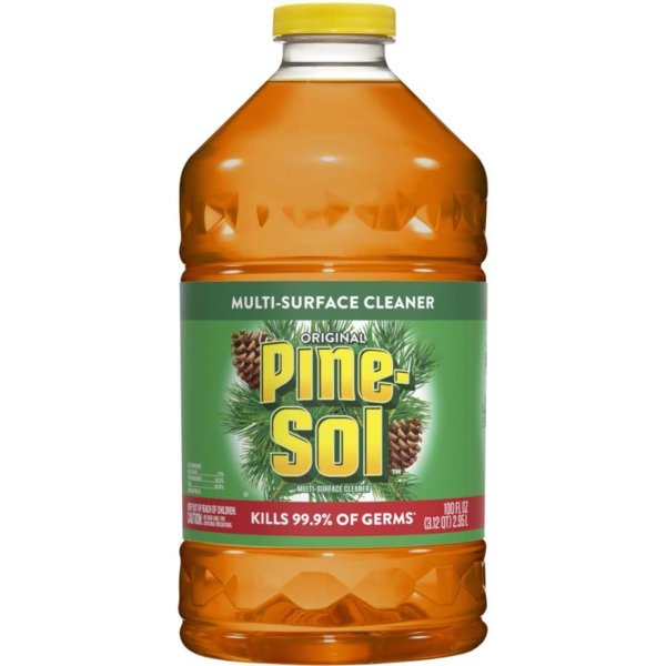Pine-Sol All Purpose Multi-Surface Disinfectant Cleaner, Original Pine, 100 Ounces
