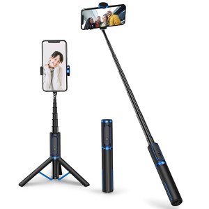 Yoozon 自拍杆+蓝牙操控+手机、相机三脚架