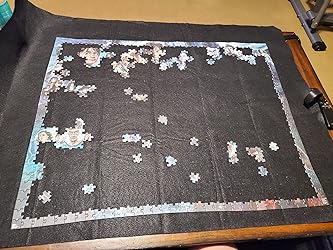 Amazon.com: Jigsaw Puzzle Mat Roll Up - 2000 1500 500 Pieces Saver Large Puzzles Board