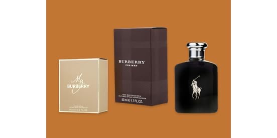 Burberry, Polo, Hugo, Montblanc Fragrances