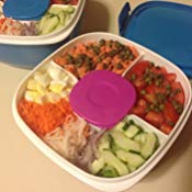 Amazon.com | Bentgo Salad (Green) BPA-Free午餐便当盒