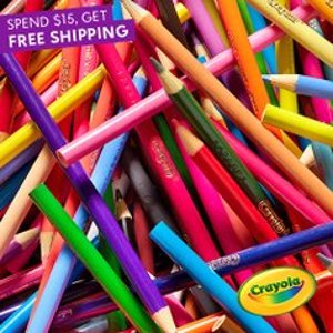 Zulily Crayola 各式彩笔、蜡笔、文具套装等优惠