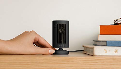 Amazon.com: Ring Indoor Cam (1st Gen), Compact Plug-In HD security camera with two-way talk, Works with Alexa - Black : Electronics