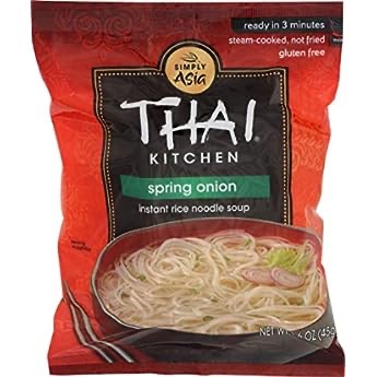Amazon.com : Thai Kitchen Gluten Free Garlic & Vegetable Instant Rice Noodle Soup, 1.6 oz : Grocery & Gourmet Food