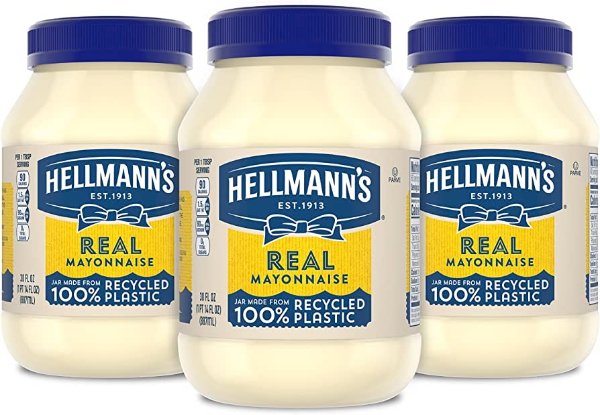 Hellmann's Mayonnaise Real Mayo 3 Count