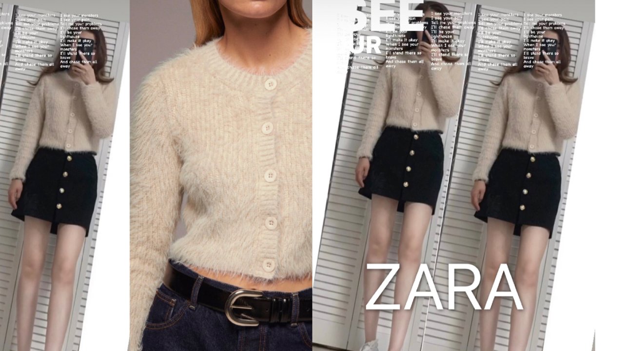 Zara早秋杏色穿搭，可能是ZARA最好质量的衣服！ ！ ！🌾
🤣