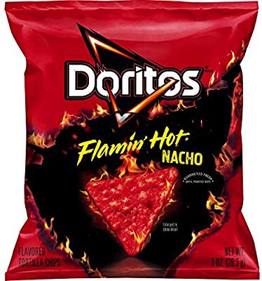 Doritos玉米片Flamin' Hot Nacho, 1oz (40 Count)