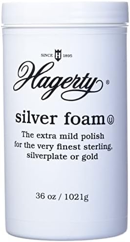 Amazon.com: Hagerty 泡沫银抛光剂，36 盎司，白色，36 盎司