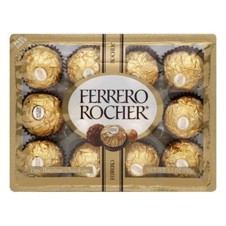 Ferrero RocherÂ® Fine Hazelnut Chocolates 2 Packs