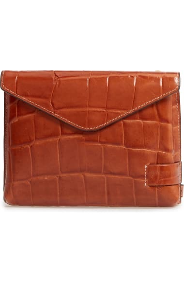 STAUD 新款包包 Holly Convertible Croc Embossed Leather Bag | Nordstrom