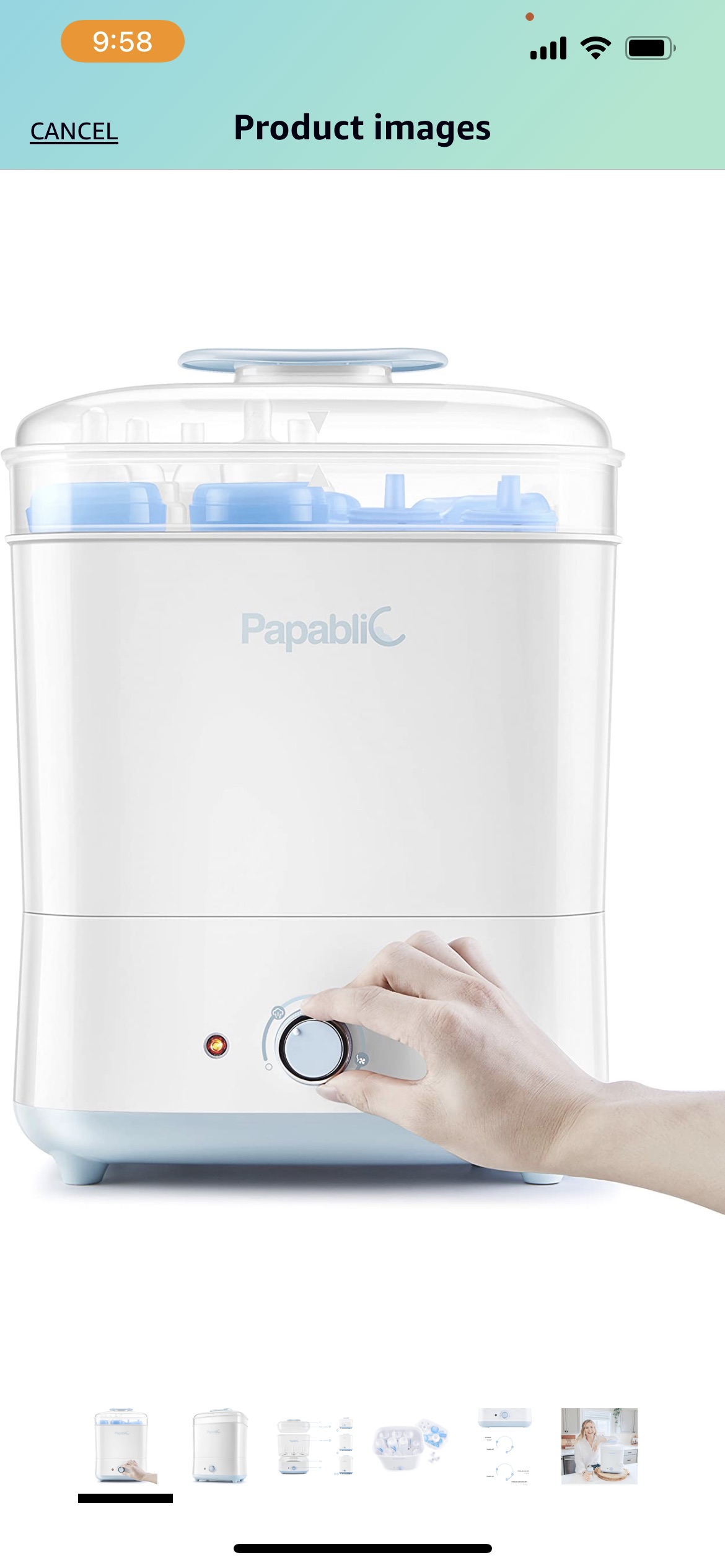 Amazon.com: Papablic Baby Bottle Electric Steam Sterilizer and Dryer : Baby